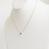 0.42ct Sapphire Necklace with Pendant