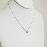 0.42ct Sapphire Necklace with Pendant