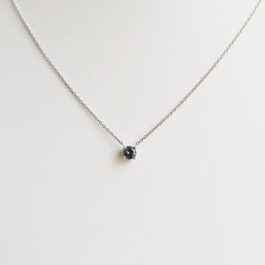 0.55ct Sapphire Necklace with Pendant