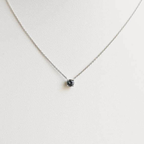 0.55ct Sapphire Necklace with Pendant