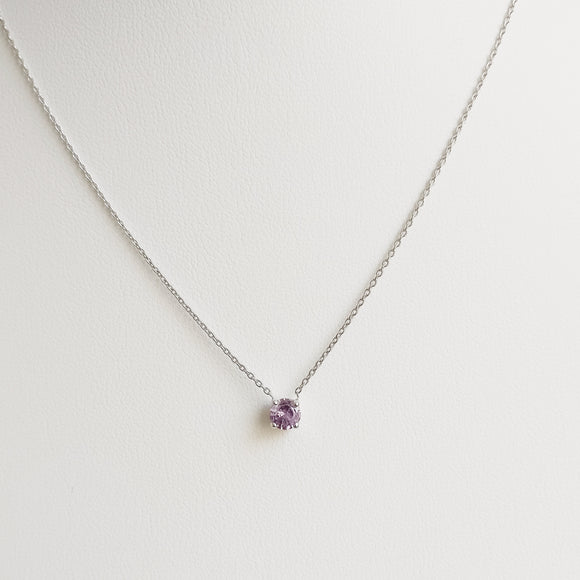 0.50ct Sapphire Necklace with Pendant