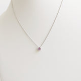 0.50ct Sapphire Necklace with Pendant