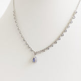 1.26ct Tanzanite Necklace with Pendant