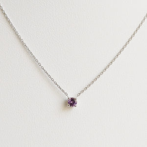 0.26ct Sapphire Necklace with Pendant