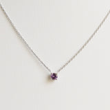 0.26ct Sapphire Necklace with Pendant