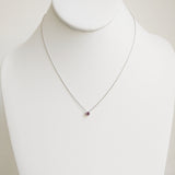 0.26ct Sapphire Necklace with Pendant