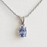 0.60ct Sapphire Necklace with Pendant