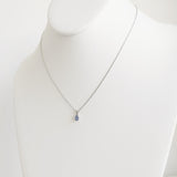 0.60ct Sapphire Necklace with Pendant