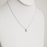 0.26ct Sapphire Necklace with Pendant