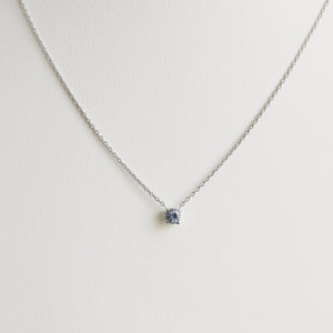 0.27ct Sapphire Necklace with Pendant