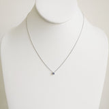 0.27ct Sapphire Necklace with Pendant