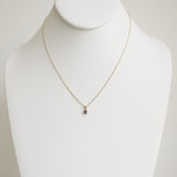 0.22ct Sapphire Necklace with Pendant