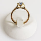 1.16ct Sapphire and Diamond Ring