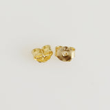 0.37ct Diamond Center Stone and Diamond Stone Earrings