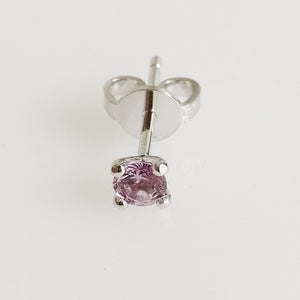 0.28ct Sapphire SINGLE Earring