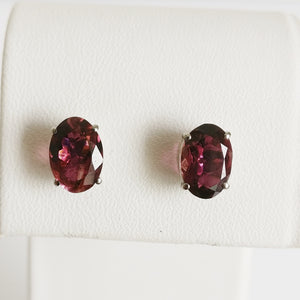 2.70ct Rubellite Earrings