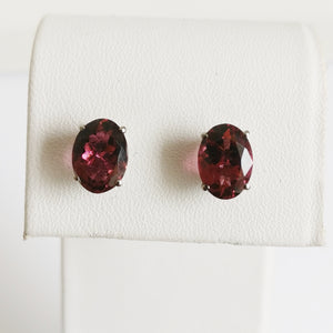 3.00ct Rubellite Earrings