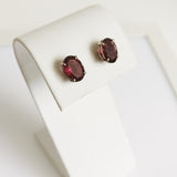 3.41ct Rubellite Earrings