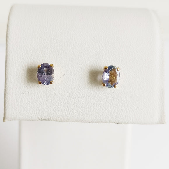 0.68ct Tanzanite Earrings