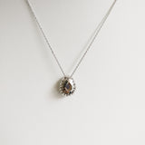 1.52ct Tanzanite and Diamond Necklace with Pendant