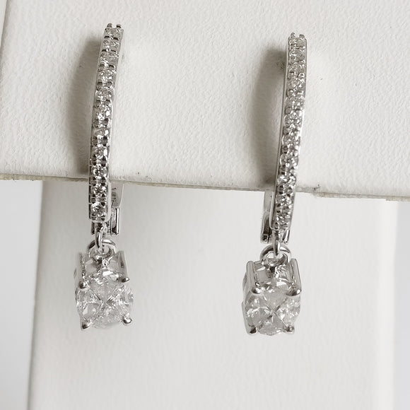 0.87ct Diamond Earrings