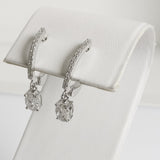 0.87ct Diamond Earrings