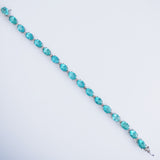 25.39ct Apatite and Diamond Bracelet