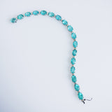 25.39ct Apatite and Diamond Bracelet