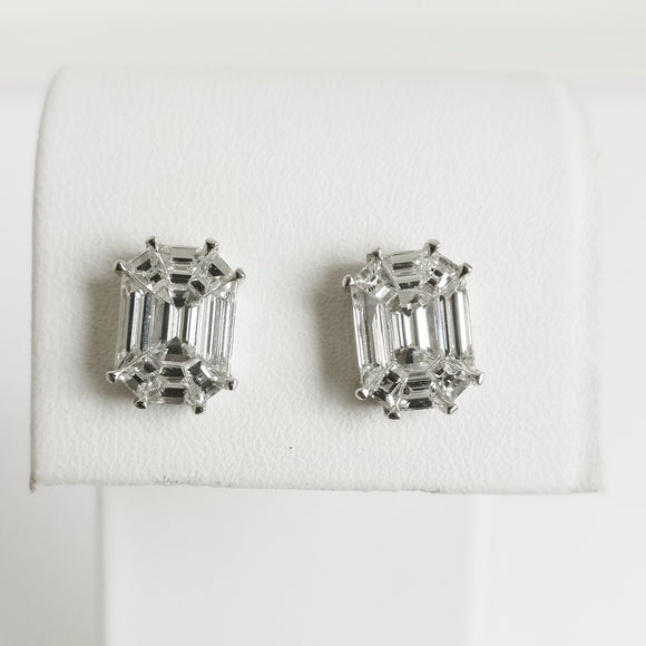 2.45ct Diamond Earrings