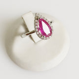 1.99ct Ruby and Diamond Ring