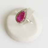 1.99ct Ruby and Diamond Ring