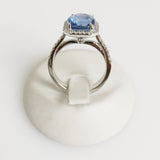 5.75ct Sapphire and Diamond Ring