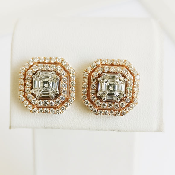 2.01ct Diamond Earrings