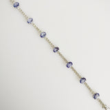 10.50ct Tanzanite and Diamond Bracelet