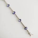 10.50ct Tanzanite and Diamond Bracelet