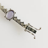 10.50ct Tanzanite and Diamond Bracelet