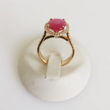 5.16ct Ruby and Diamond Ring