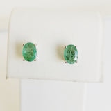 1.26ct Emerald Earrings