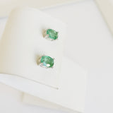 1.26ct Emerald Earrings