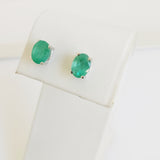 3.27ct Emerald Earrings