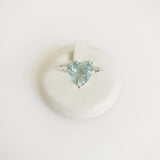 2.63ct Aquamarine and Diamond Ring