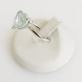 2.63ct Aquamarine and Diamond Ring