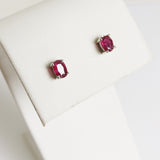 0.51ct Ruby Earrings