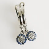 0.40ct Diamond and Sapphire Earrings