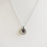 0.53ct Ruby and Diamond Necklace with Pendant