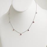 0.65ct Ruby Necklace