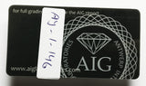 Tanzanite 6.80ct AIG Certified