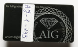 Tanzanite 5.02ct AIG Certified