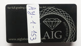 Tanzanite 4.56ct AIG Certified