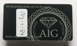 Tanzanite 6.09ct AIG Certified